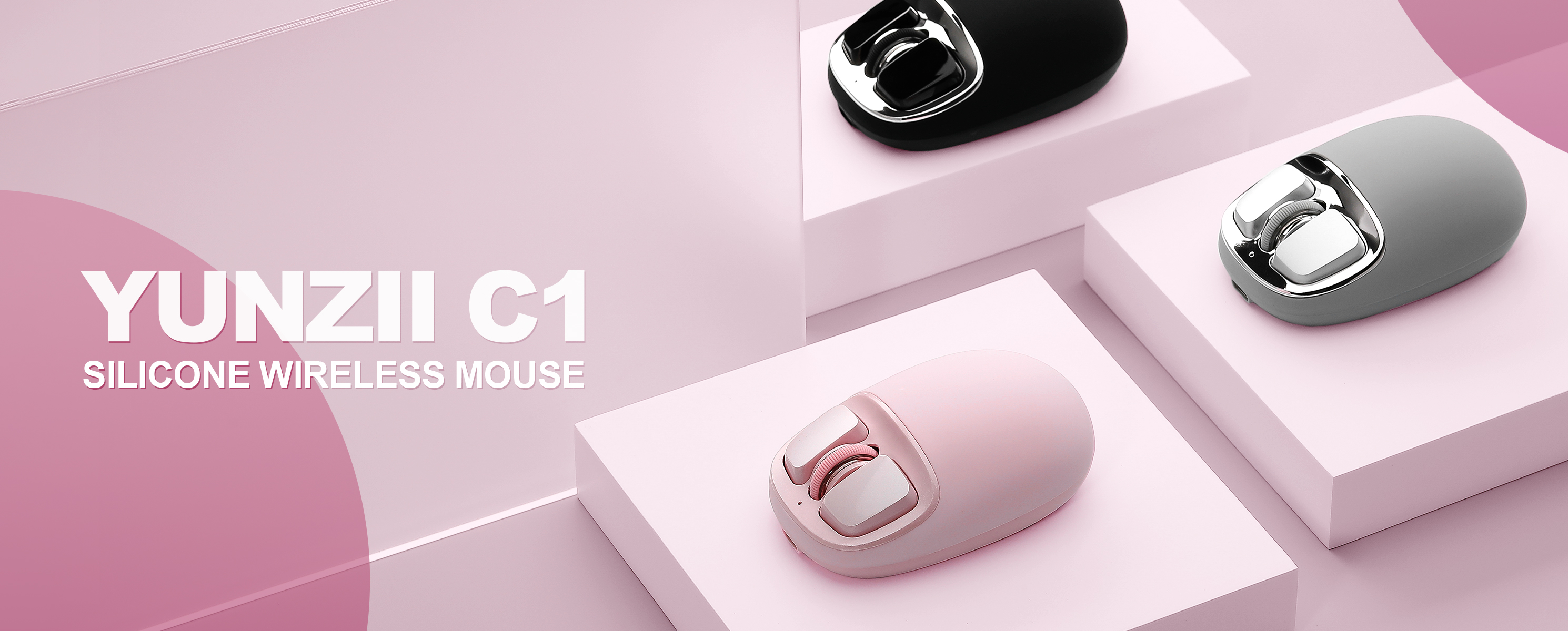 まうす Amazon.com: YUNZll C1 Silicone Wireless Mouse, Tri-Mode 2.4G/USB-C